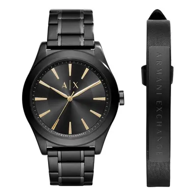 Armani Exchange - Hodinky a náramek AX7102