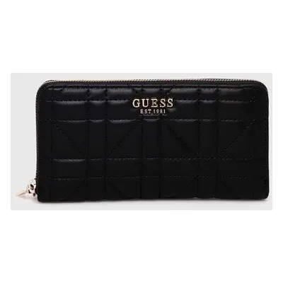 Peněženka Guess ASSIA černá barva, SWQG84 99460