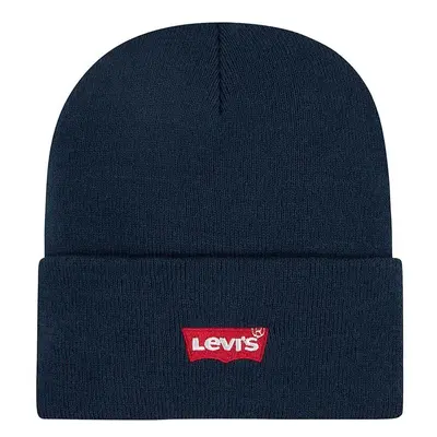 Dětská čepice Levi's LAN LEVI'S CORE BATWING BEANIE tmavomodrá barva, 9A8620