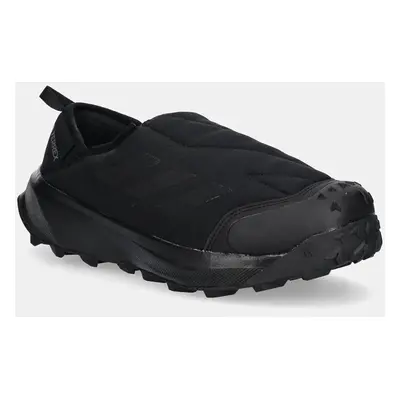 Boty adidas TERREX Winter Slip On pánské, černá barva, zateplené, ID2890