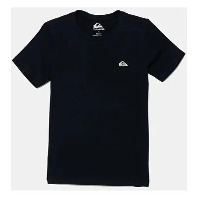 Dětské bavlněné tričko Quiksilver BASIC SS TEE tmavomodrá barva, EQBZT04746