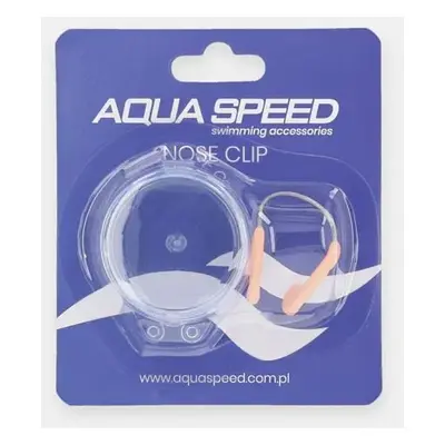 Plavecký klip na nos Aqua Speed béžová barva