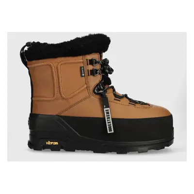 Sněhule UGG Shasta Boot Mid hnědá barva, 1145311