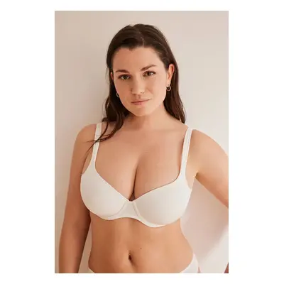 Podprsenka women'secret DIVINE bílá barva, DIVINE.WHITE