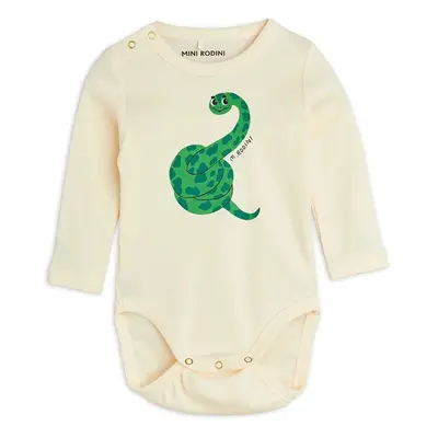 Bavlněné kojenecké body Mini Rodini Snake 2514010911