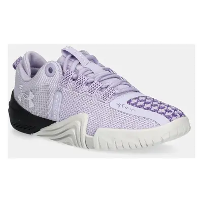 Tréninkové boty Under Armour TriBase Reign 6 fialová barva, 3027342