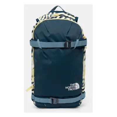 Batoh The North Face Slackpack 2.0 20L modrá barva, velký, vzorovaný, NF0A3S9938O1