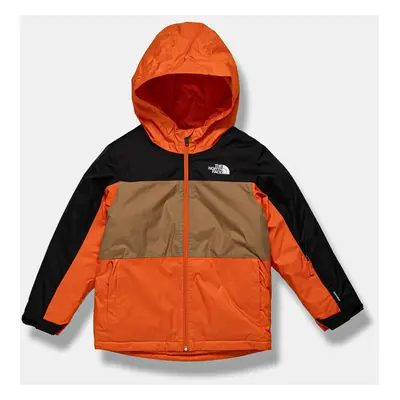 Dětská lyžařská bunda The North Face FREEDOM INSULATED JACKET oranžová barva, NF0A88TZ1OP1