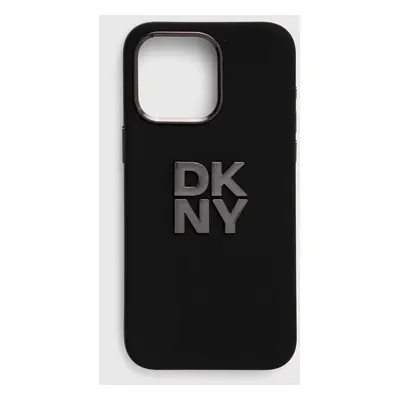 Obal na telefon Dkny iPhone 15 Pro Max 6.7" černá barva, DKHCP15XSMCBSK