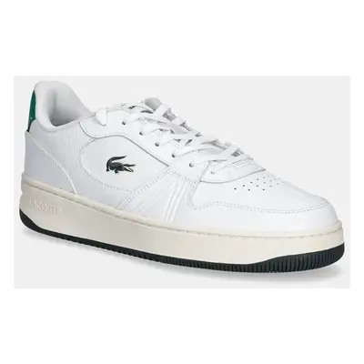 Kožené sneakers boty Lacoste L001 MID LEATHER bílá barva, 48SMA0021