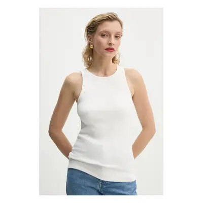 Top By Malene Birger AMANI dámský, béžová barva, Q71679008Z