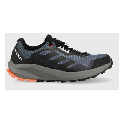 Boty adidas TERREX Trailrider pánské, tmavomodrá barva, HR1157