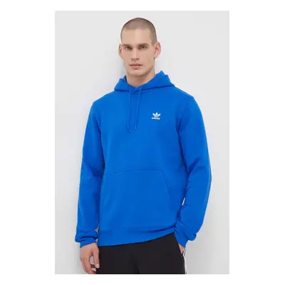 Mikina adidas Originals Trefoil Essentials Hoody pánská, s kapucí, hladká, IR7787