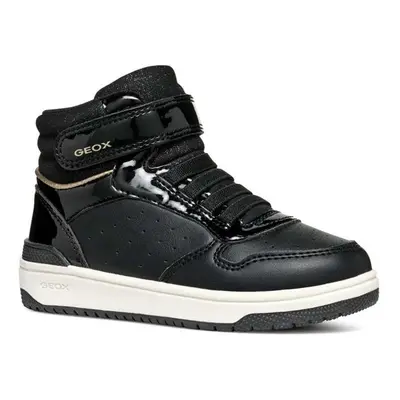 Dětské sneakers boty Geox WASHIBA černá barva, J36HXA.5402