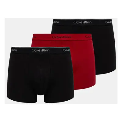 Boxerky Calvin Klein Underwear 3-pack pánské, černá barva, 000NB4077A