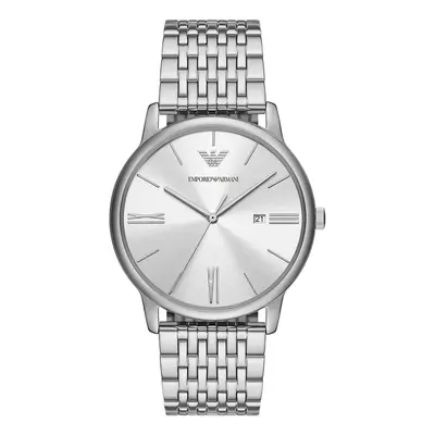 Hodinky Emporio Armani stříbrná barva, AR11599