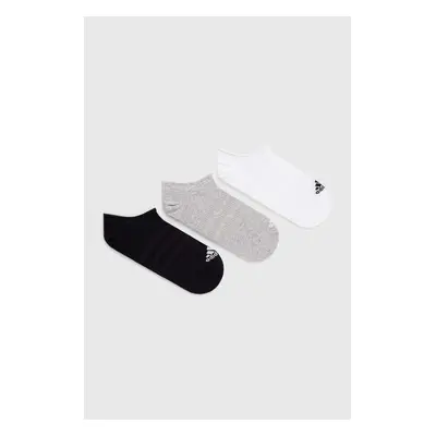 Ponožky adidas Performance T SPW NS 3P 3-pack bílá barva, IC1328