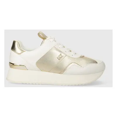 Sneakers boty MICHAEL Michael Kors Raina zlatá barva, 43R4RNFSAM