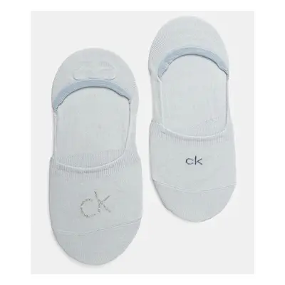 Ponožky Calvin Klein 2-pack dámské, modrá barva, 701228800