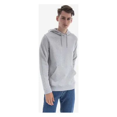 Bavlněná mikina Norse Projects Vagn Classic Hood N20-1276 1026 pánská, šedá barva, s kapucí, mel