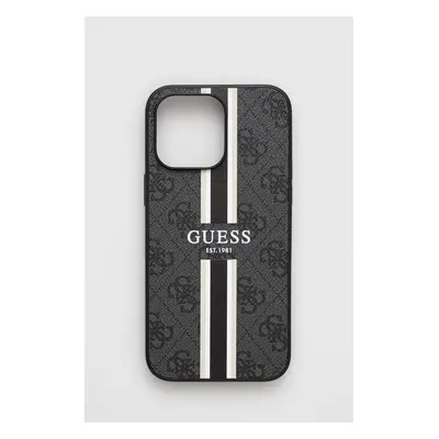 Obal na telefon Guess iPhone 14 Pro Max 6.7" šedá barva