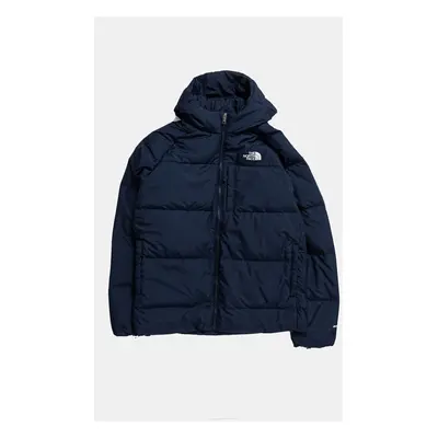 Dětská péřová bunda The North Face NORTH DOWN HOODED JACKET modrá barva, NF0A88TX8K21