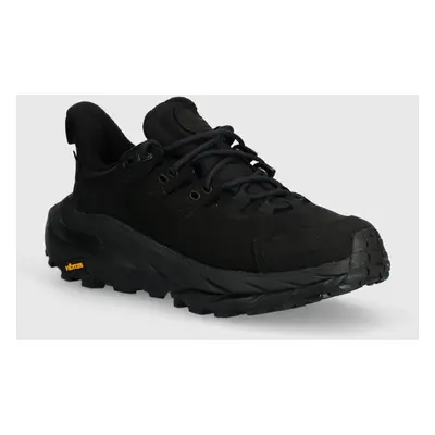 Boty Hoka Kaha 2 Low Gore-Tex dámské, černá barva, 1123191