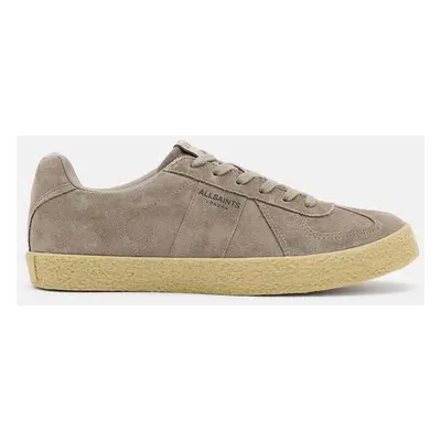 Semišové sneakers boty AllSaints Jaimee Suede Sneaker béžová barva, W092FB