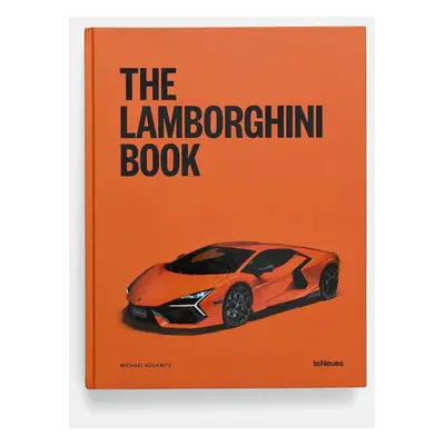 Knížka home & lifestyle Lamborghini Book by Michael Köckritz, English oranžová barva