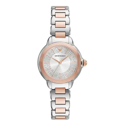 Hodinky Emporio Armani stříbrná barva, AR11643