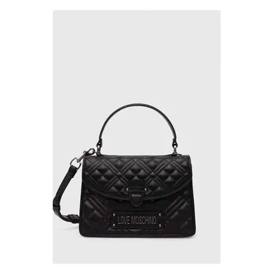 Kabelka Love Moschino černá barva, JC4149PP1LLA0000