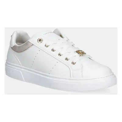 Sneakers boty Tommy Hilfiger bílá barva, T3A9-33743