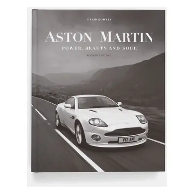 Knížka home & lifestyle Aston Martin by David Dowsey, English černá barva