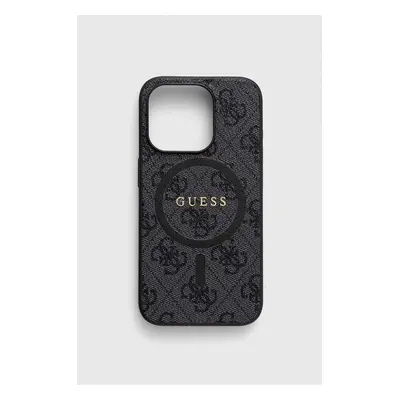 Obal na telefon Guess iPhone 15 Pro 6,1" černá barva