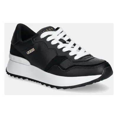 Sneakers boty Guess VINSA3 černá barva, FLPVI3 FAL12