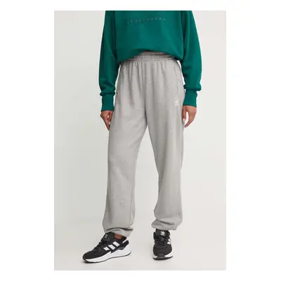 Bavlněné tepláky adidas Originals Essential šedá barva, IY4988