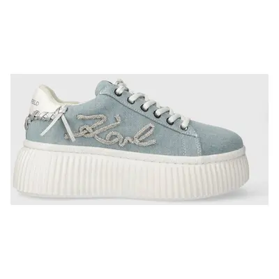 Sneakers boty Karl Lagerfeld KREEPER LO KL42372D