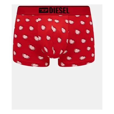 Boxerky Diesel DAMIEN BOXER-SHORTS pánské, červená barva, A17763.0KNCD