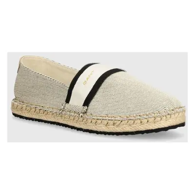 Espadrilky Gant Lular béžová barva, 28568591.G035