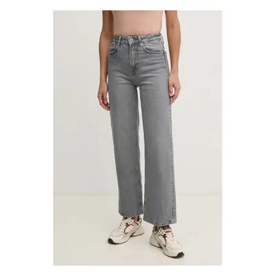 Džíny Pepe Jeans STRAIGHT JEANS UHW LEXA dámské, high waist, PL204731UN0