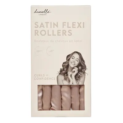 Sada natáček na vlasy Danielle Beauty Satin Flexi 6-pack více barev