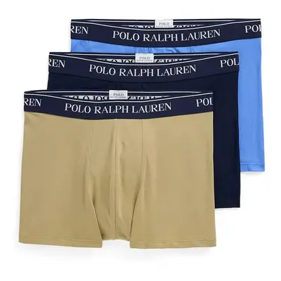 Boxerky Polo Ralph Lauren 3-pack pánské, béžová barva, 714830299