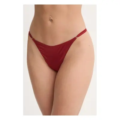 Tanga women'secret SENSE LIMITED EDITION vínová barva, 5358640