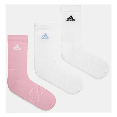 Ponožky adidas C SPW CRW 3P 3-pack bílá barva, JC9382