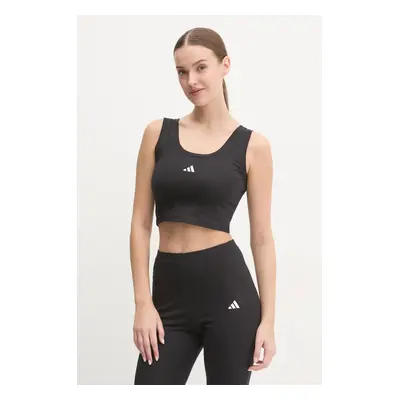 Top adidas Essentials dámský, černá barva, JE1321