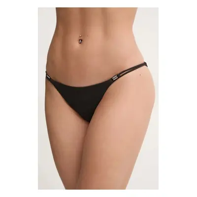 Plavkové kalhotky Calvin Klein černá barva, KW0KW02738