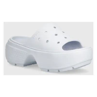 Pantofle Crocs Stomp Slide dámské, na platformě, 209346