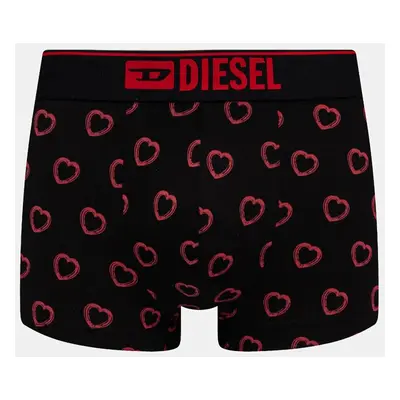 Boxerky Diesel DAMIEN BOXER-SHORTS pánské, černá barva, A17763.0KNCD