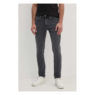 Džíny Calvin Klein Jeans pánské, šedá barva, J30J325741