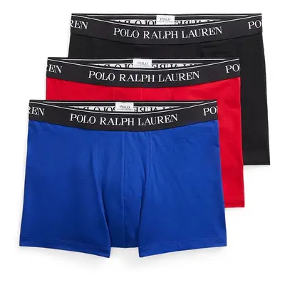 Boxerky Polo Ralph Lauren 3-pack pánské, červená barva, 714830299